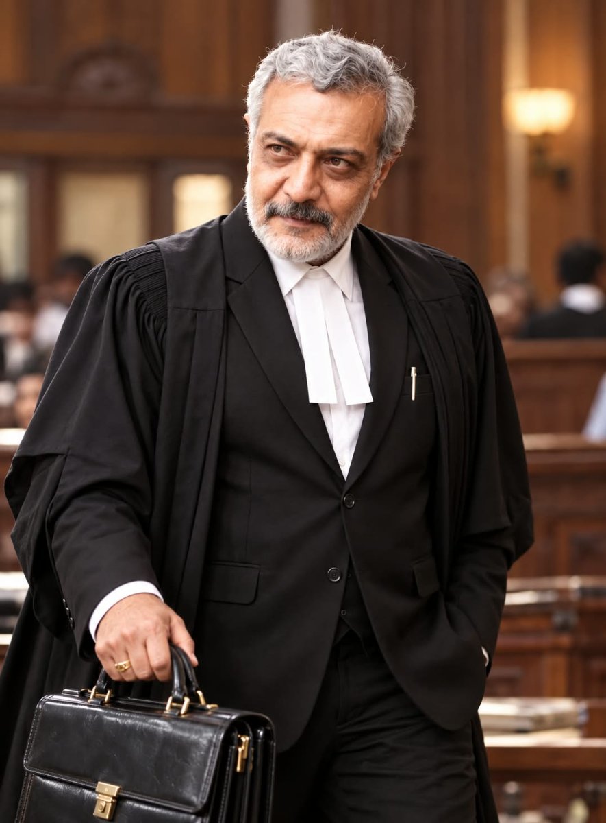 Shivraj D. Walvekar Court Legacy - Senior Advocate AI Prompt Visual