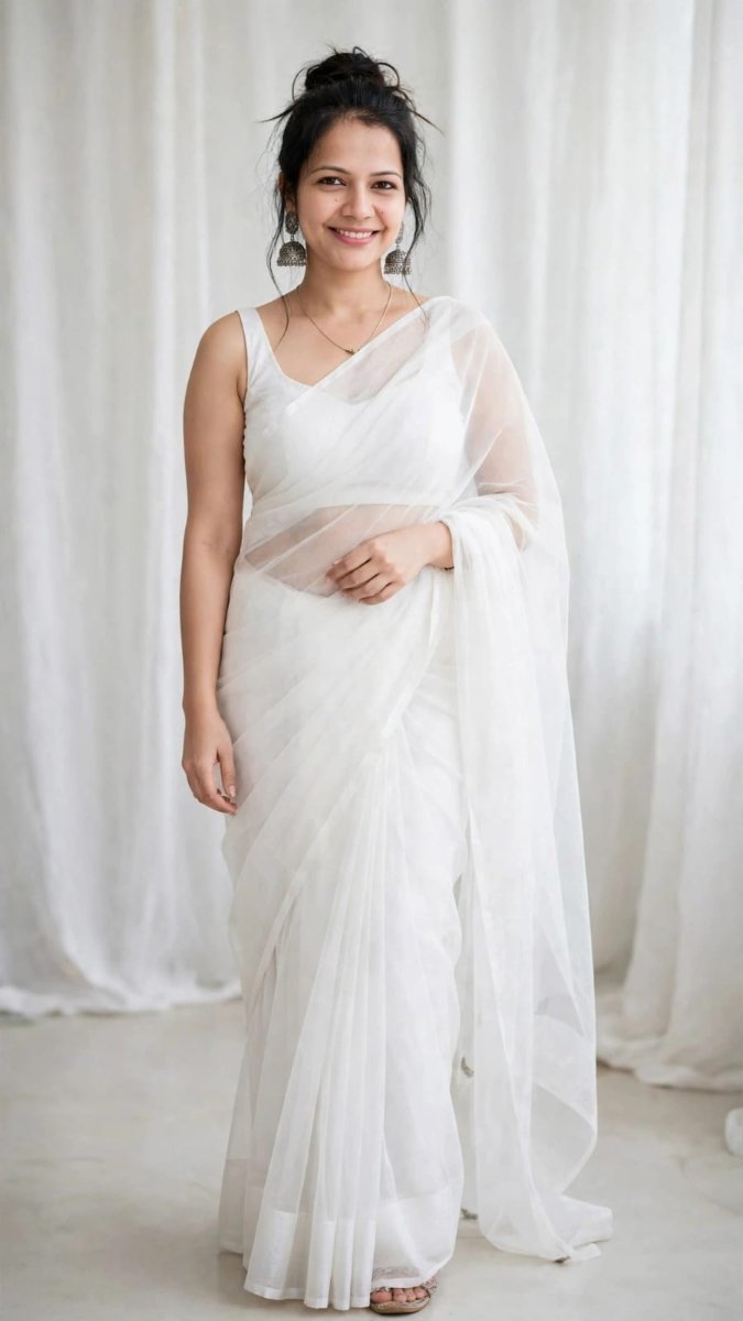 Full body elegant portrait of a beautiful Indian SANJANAA AROLE AI Prompt Visual