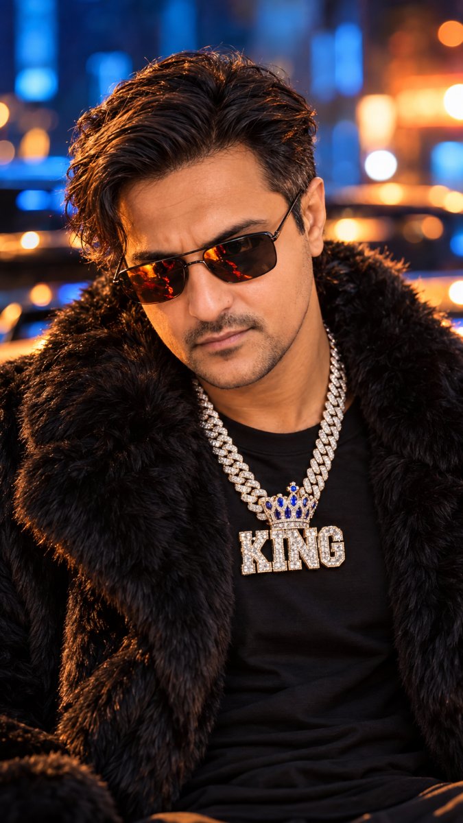 Night City King Mafia - Diinesh Patel AI Prompt Visual