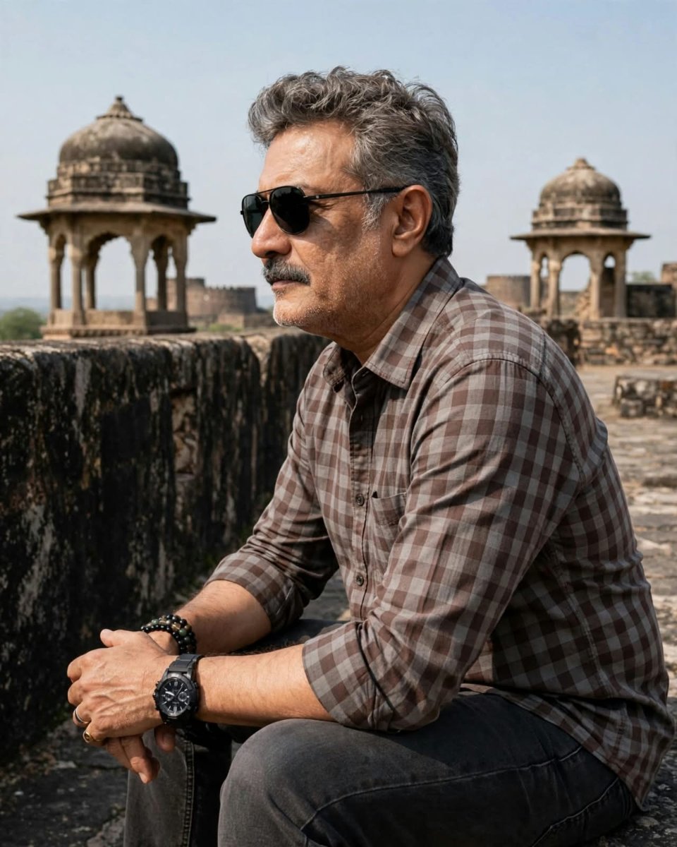Shivraj D. Walvekar Fort Soul - Historic Vibe AI Prompt Visual