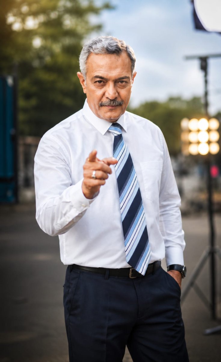 Shivraj D. Walvekar Boss Point - Corporate Power Pose Art AI Prompt Visual